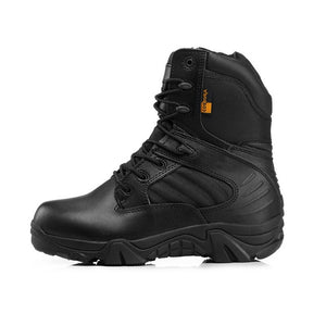 Military Tactical Mens Boots Special Force Leather Waterproof Shoes - TK Depot