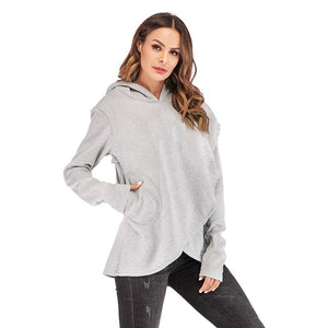 Women Hoodies Sweatshirts Long Sleeve Pocket Pullover Hoodie - TK Depot